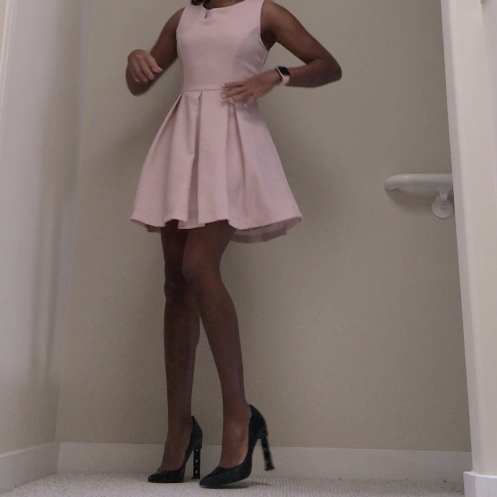 Pink dress